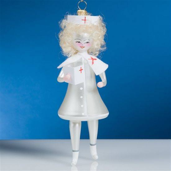 Picture of De Carlini Nurse Italian Ornament 