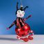 Picture of De Carlini Ladybug Dancing Christmas Ornament