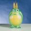 Picture of De Carlini Frog King Christmas Ornament