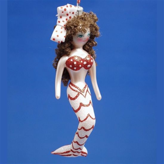 Picture of De Carlini Coral Mermaid Christmas Ornament