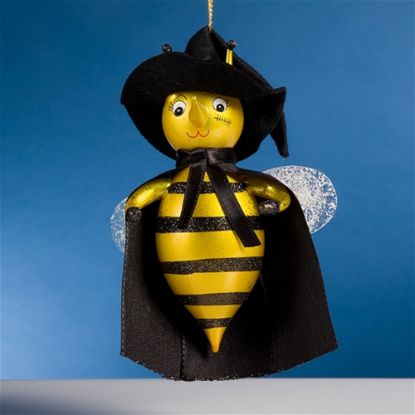Picture of De Carlini Halloween Bee Christmas Ornament
