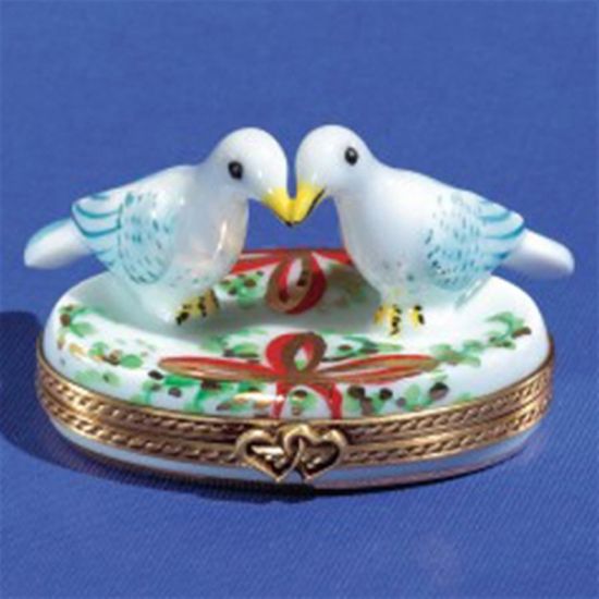 Picture of Limoges 2  Doves Box