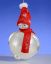 Picture of De Carlini  Round Snowman Christmas Ornament