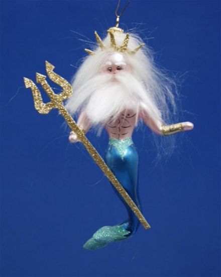 Picture of De Carlini Neptune Christmas Ornament