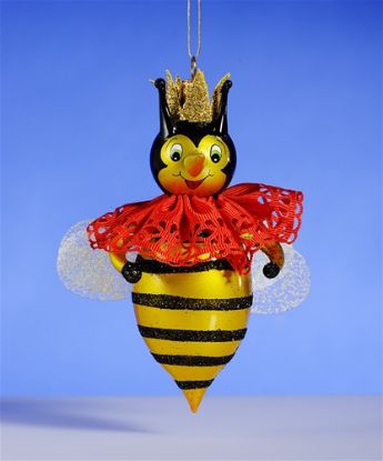Picture of De Carlini Queen Bee Christmas Ornament