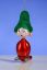 Picture of De Carlini Red Outfit Green Hat Dworf Christmas Ornament