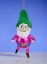 Picture of De Carlini Dworf with Green Hat Christmas Ornament 