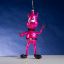 Picture of De Carlini Pink Alien Black Belt Christmas Ornament