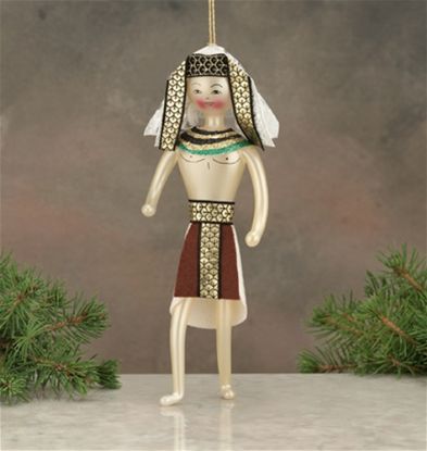 Picture of De Carlini Egyptian Man Christmas Ornament