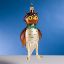Picture of De Carlini Owl Christmas Ornament