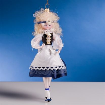 Picture of De Carlini Goldilocks Christmas Ornament 