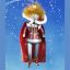 Picture of De Carlini Beast in Red Christmas Ornament