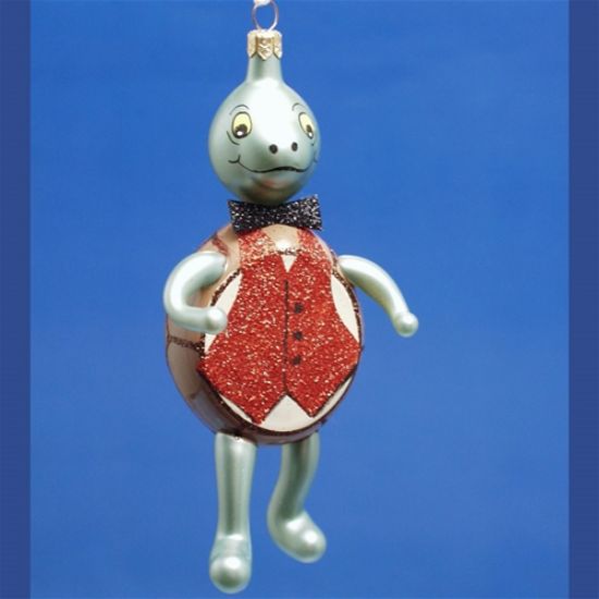 Picture of De Carlini Papa Turtle Christmas Ornament