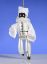 Picture of De Carlini White Pierrot Christmas Ornament 