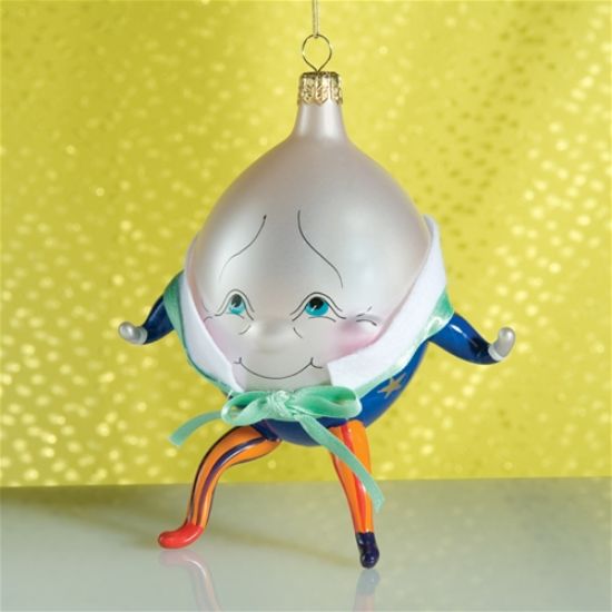 Picture of De Carlini Humpty Dumpty Christmas Ornament