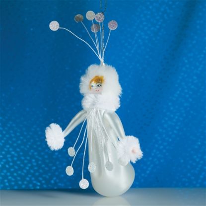 Picture of De Carlini Young Snow Princess Christmas Ornament