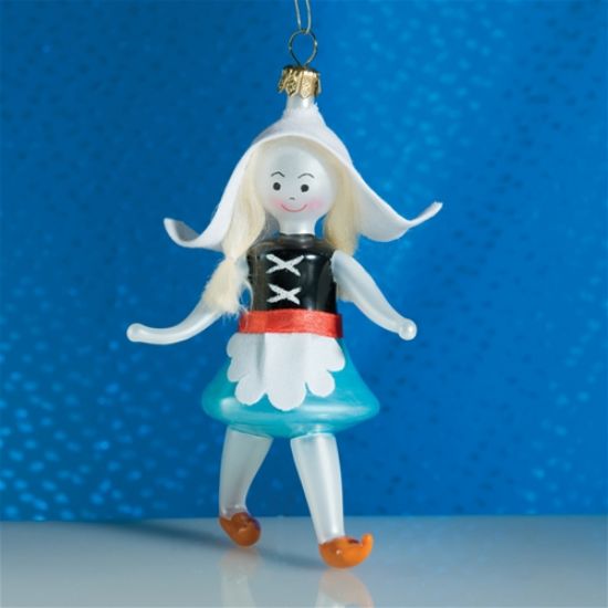 Picture of De Carlini Dutch Girl Christmas Ornament