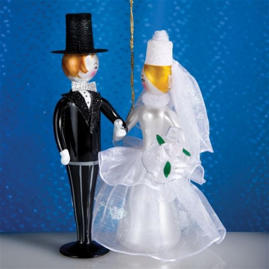 Picture of De Carlini Wedding Day Christmas Ornaments
