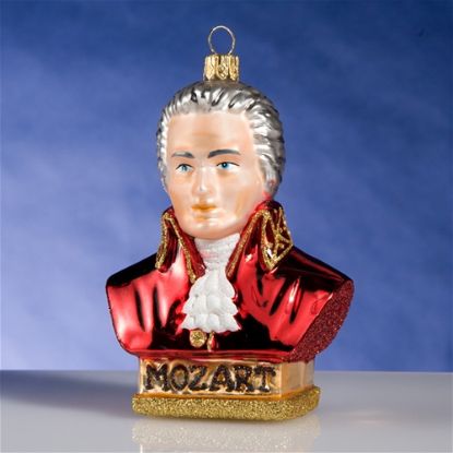 Picture of Mozart Polish Glass Christmas Ornament