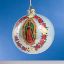 Picture of Lady of Guadalupe Polish Glass Christmas Ornament