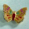 Picture of Limoges Gold  Double Hinged Butterfly Box