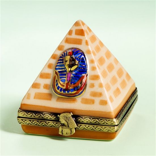 Picture of Limoges Egyptian Pyramid with King Tut Box 