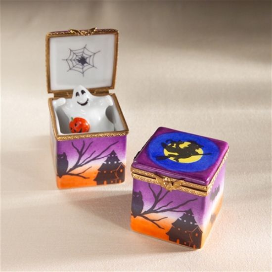 Picture of Limoges Halloween Ghost in the Box 