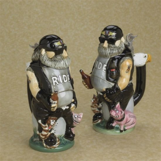 Picture of German Biker Bob Beer Stein