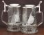 Picture of German Glass Sailing Beer Stein, Each.