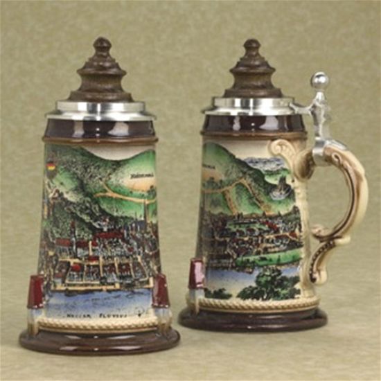 Picture of German Heidelberg Merian Beer Stein