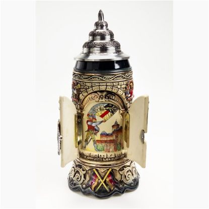 Picture of German Medieval Castle Open Door Beer Stein