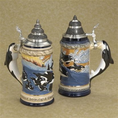 Picture of German Whale Beer Stein, Each