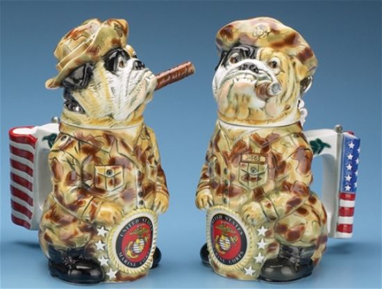 Picture of Marine Bulldog German Beer Stein