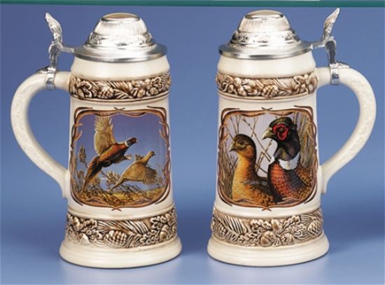 Picture of James Meger Pheasant German Beer Stein