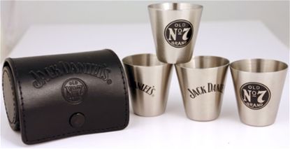 Picture of Jack Daniels Shot Glass Travel Set