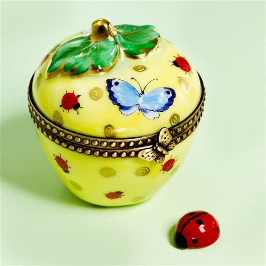 Picture of Limoges Garden Apple with Laydbug Box
