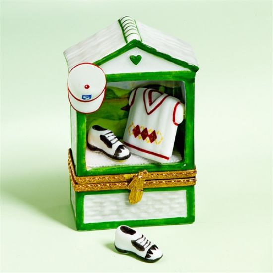 Picture of Limoges Golf Scene Box