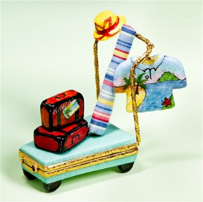 Picture of Limoges Summer Vacation Travel Cart Box