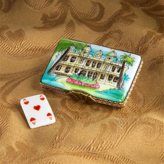 Picture of Limoges Monte Carlo Monaco Casino Postcard Box