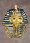 Picture of King Tut  Polish Glass christmas ornament