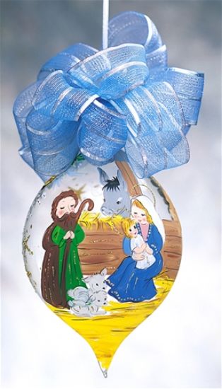 Picture of Nativity Drop Italian Christmas Ornament
