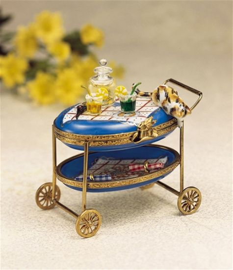Picture of Limoges Cart with Cat Box