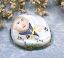 Picture of Limoges White Floral Buddha Box 