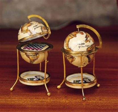 Picture of Limoges Chess Globe Box, Each.