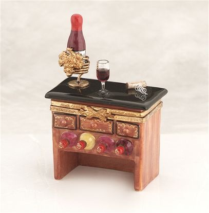 Picture of Limoges Wine Table Box