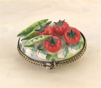 Picture of Limoges Tomatos and Peas Box 