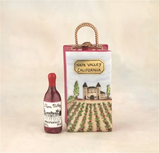 Picture of Limoges Napa Valley Wine in Bag Box