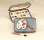 Picture of Limoges Blue Paint Box with Paint Brush