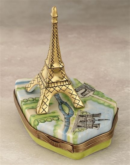 Picture of Limoges Eiffel Tower on Paris Landmarks Box