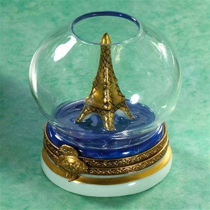 Picture of Limoges Eiffel Tower in Globe Box